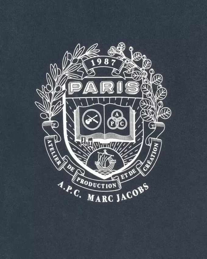 A.P.C. X Marc Jacobs Maglia girocollo da uomo Paris
