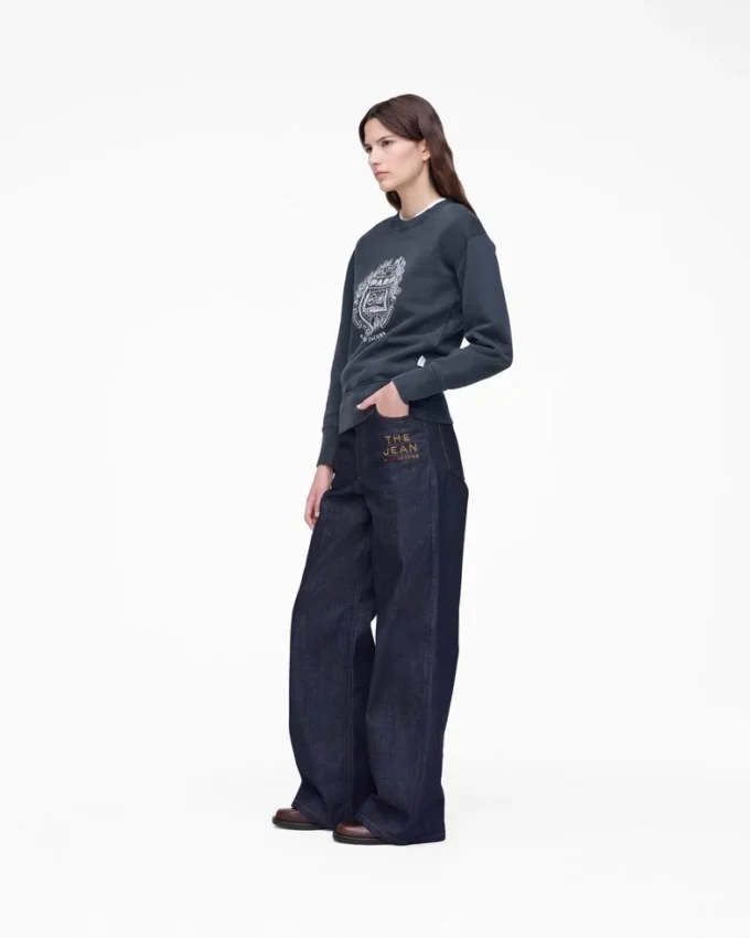 A.P.C. X Marc Jacobs Shrunken Paris Crewneck