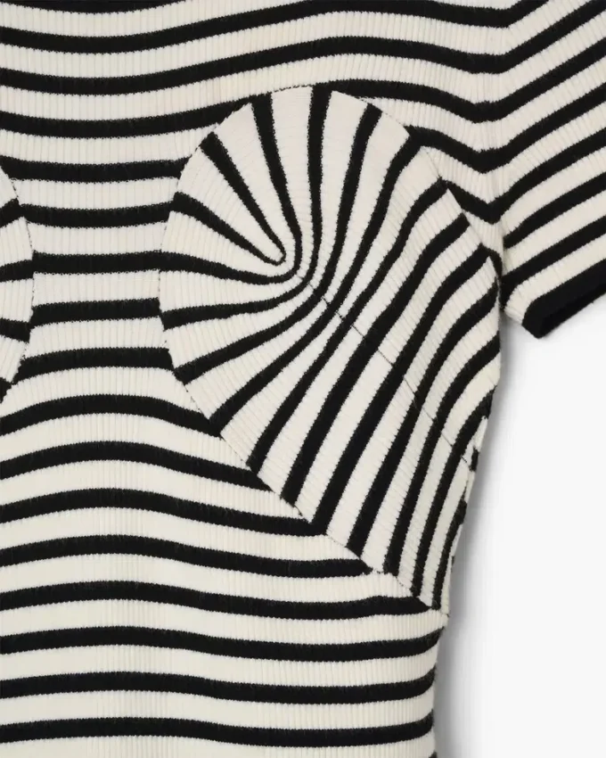Abito in maglia con cuciture Abito in maglia con cuciture