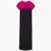 Abito t-shirt corto con effetto ombré Abito t-shirt corto con effetto ombré