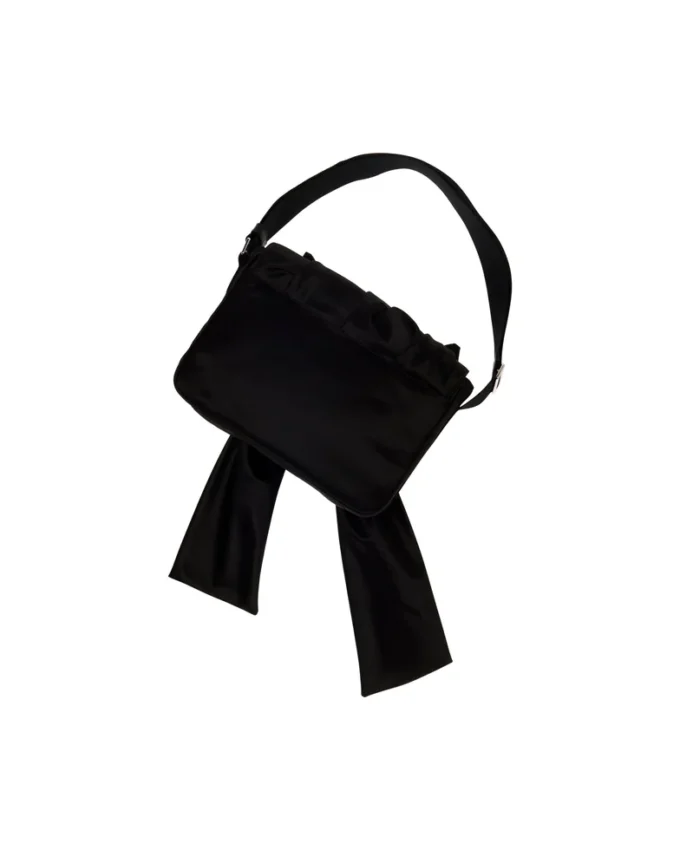 Borsa a tracolla con fiocco grande