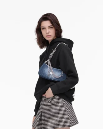 Borsa a tracolla Faded Denim Charm