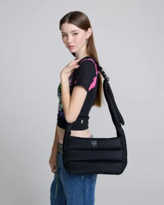 Borsa a tracolla in nylon