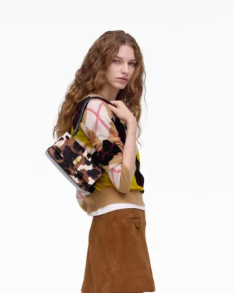 Borsa a tracolla Mini Dual in pelle di vitello