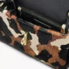 Borsa a tracolla Mini Dual in pelle di vitello
