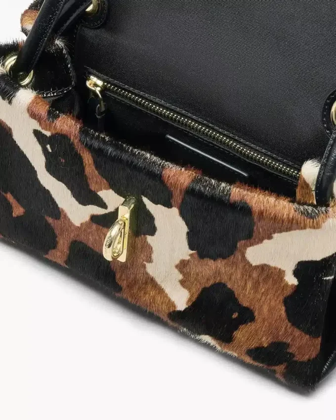 Borsa a tracolla Mini Dual in pelle di vitello