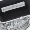 Borsa Stam in pelle metallizzata trapuntata, riedizione Borsa Stam in pelle metallizzata trapuntata, riedizione