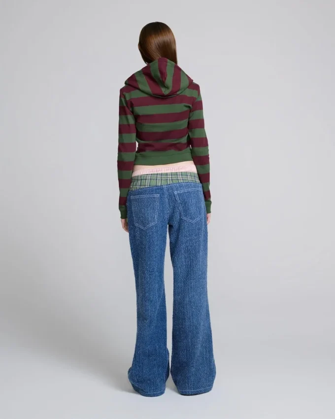 Boxer jeans strappati