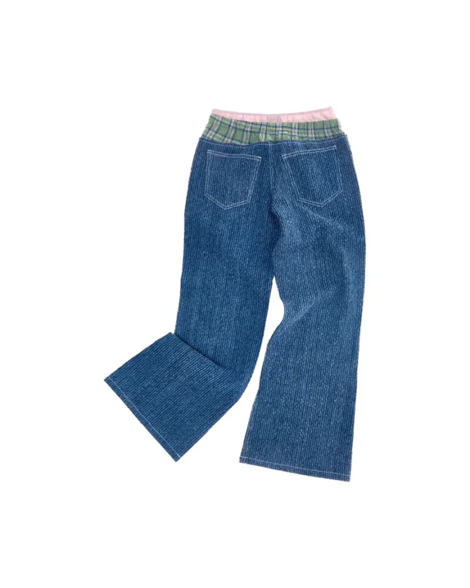 Boxer jeans strappati
