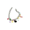 Bracciale con ciondoli a forma di personaggi
