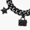 Bracciale con mini charm iconico pavé