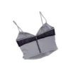 Canotta sportiva con corsetto in rete