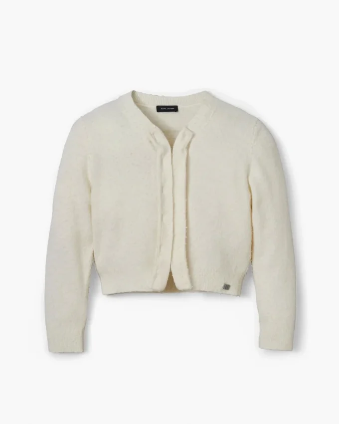 Cardigan con ganci e occhielli Cardigan con ganci e occhielli