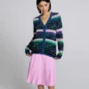 Cardigan con logo Loopy Cardigan con logo Loopy