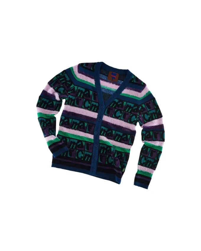 Cardigan con logo Loopy Cardigan con logo Loopy