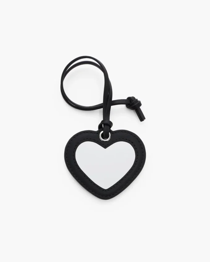 Ciondolo a forma di cuore con specchio