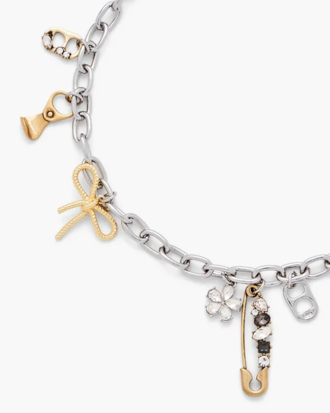 Collana con ciondoli Grunge Glam