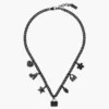 Collana con ciondoli Mini Icon Pave