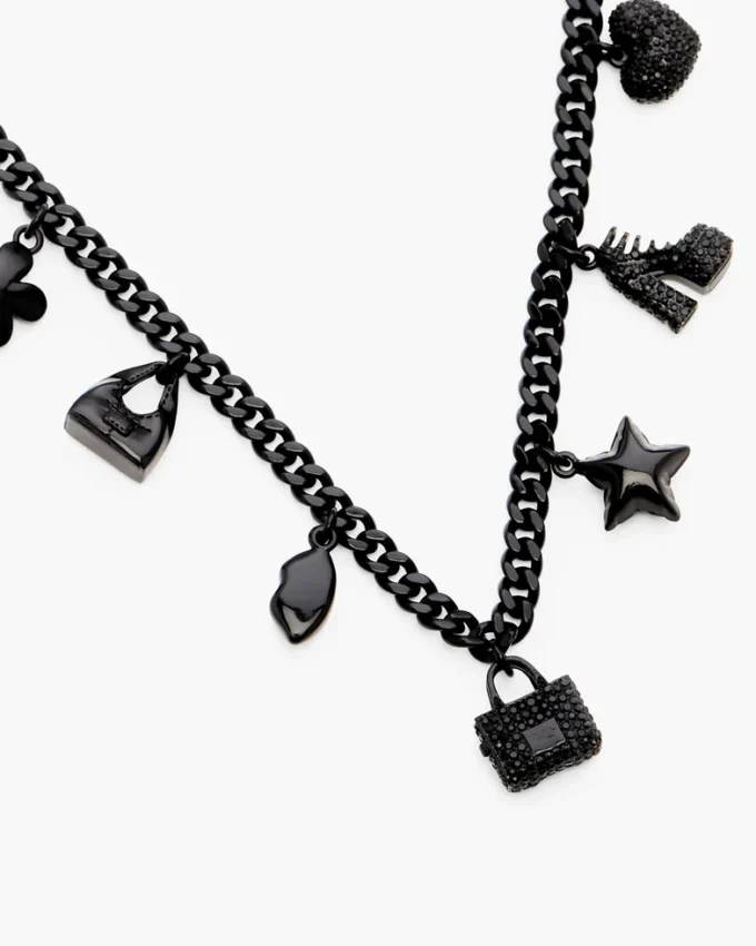 Collana con ciondoli Mini Icon Pave