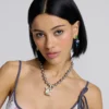 Collana con orso piangente