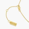 Collana con pendente a bottone Collana con pendente a bottone
