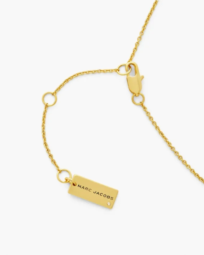 Collana con pendente a bottone Collana con pendente a bottone