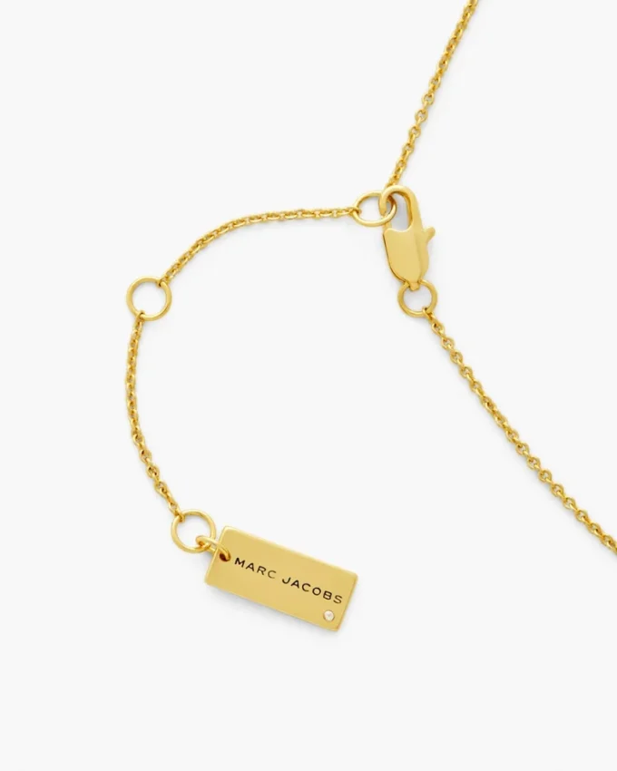 Collana con pendente a bottone Collana con pendente a bottone