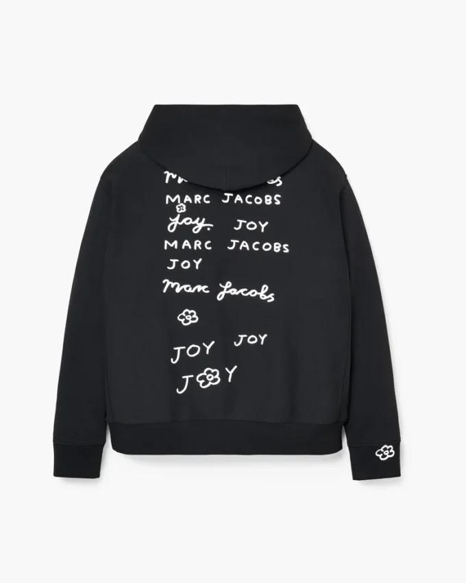 David Shrigley X Marc Jacobs Felpa con cappuccio Joy Daisy David Shrigley X Marc Jacobs Felpa con cappuccio Joy Daisy