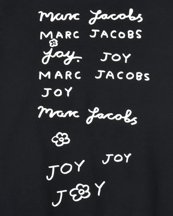 David Shrigley X Marc Jacobs Felpa con cappuccio Joy Daisy David Shrigley X Marc Jacobs Felpa con cappuccio Joy Daisy