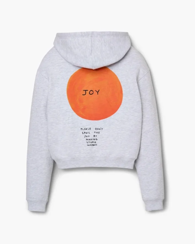 David Shrigley X Marc Jacobs Felpa con cappuccio Joy Dot David Shrigley X Marc Jacobs Felpa con cappuccio Joy Dot