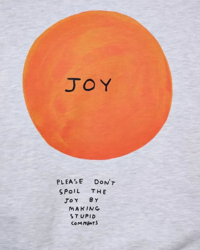 David Shrigley X Marc Jacobs Felpa con cappuccio Joy Dot David Shrigley X Marc Jacobs Felpa con cappuccio Joy Dot