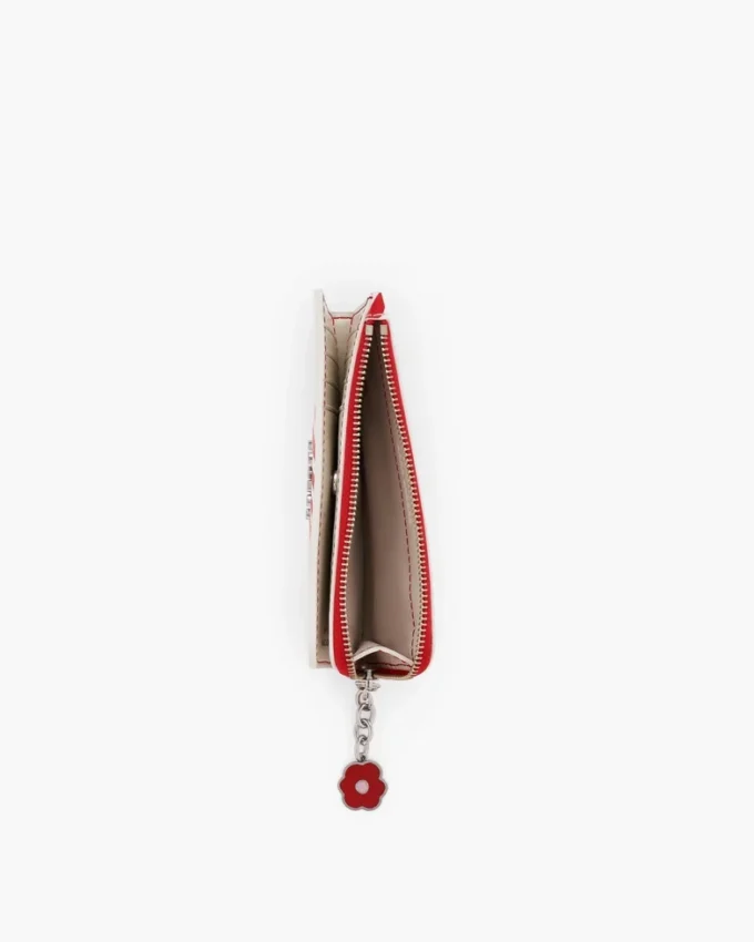 David Shrigley X Marc Jacobs Portafoglio sottile con logo Everyday David Shrigley X Marc Jacobs Portafoglio sottile con logo Everyday