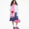 David Shrigley X Marc Jacobs Sciarpa in lana Oh Rose David Shrigley X Marc Jacobs Sciarpa in lana Oh Rose