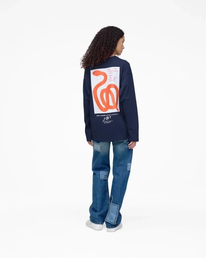 David Shrigley X Marc Jacobs Snake Longsleeve David Shrigley X Marc Jacobs Snake Longsleeve