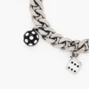 Derrick Adams X Marc Jacobs Bracciale con ciondoli a forma di dadi Derrick Adams X Marc Jacobs Bracciale con ciondoli a forma di dadi