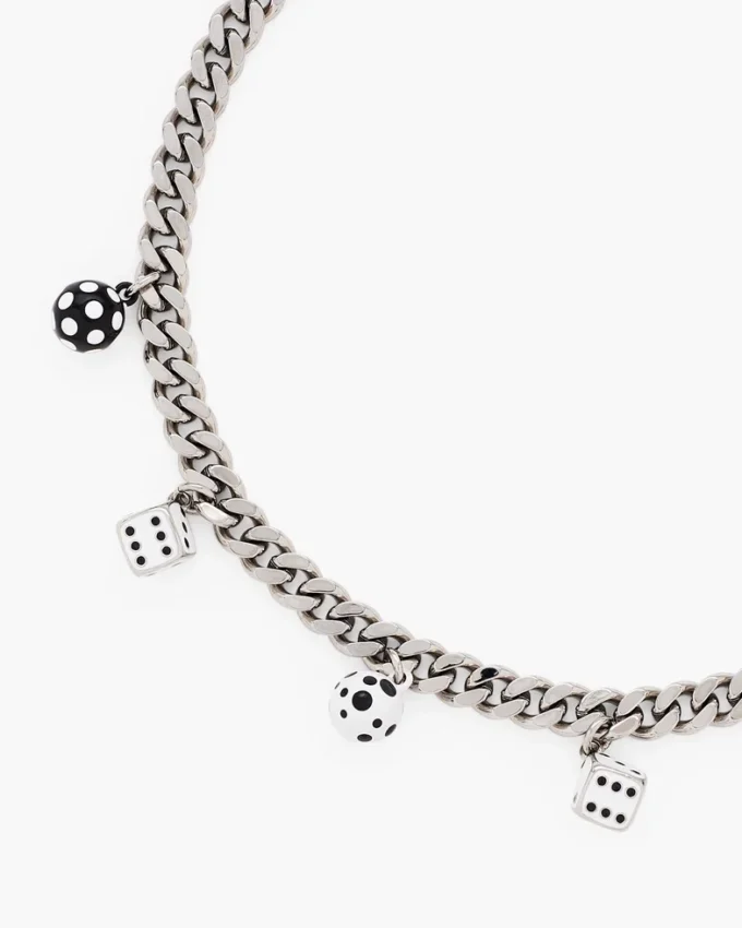 Derrick Adams X Marc Jacobs Collana con ciondolo a forma di dado Derrick Adams X Marc Jacobs Collana con ciondolo a forma di dado