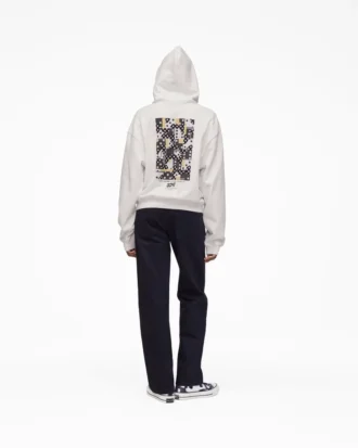 Derrick Adams X Marc Jacobs Felpa con cappuccio e zip Patchwork Dice