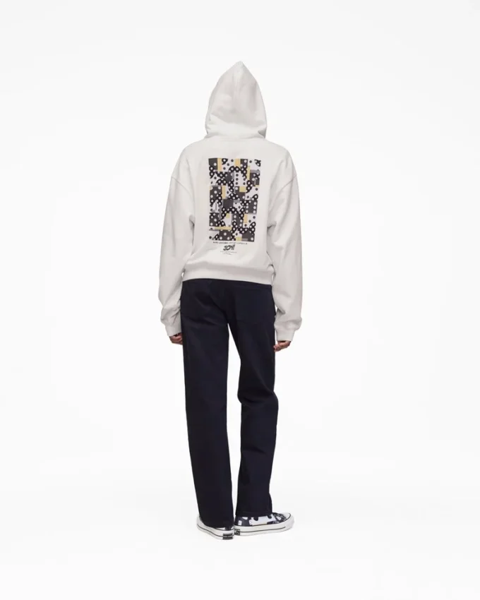 Derrick Adams X Marc Jacobs Felpa con cappuccio e zip Patchwork Dice Derrick Adams X Marc Jacobs Felpa con cappuccio e zip Patchwork Dice