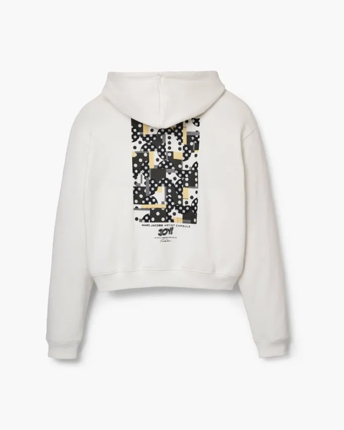 Derrick Adams X Marc Jacobs Felpa con cappuccio e zip Patchwork Dice Derrick Adams X Marc Jacobs Felpa con cappuccio e zip Patchwork Dice