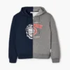 Felpa con cappuccio e zip A.P.C. X Marc Jacobs Split Crest