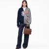 Felpa con cappuccio e zip A.P.C. X Marc Jacobs Split Crest
