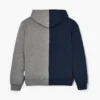 Felpa con cappuccio e zip A.P.C. X Marc Jacobs Split Crest