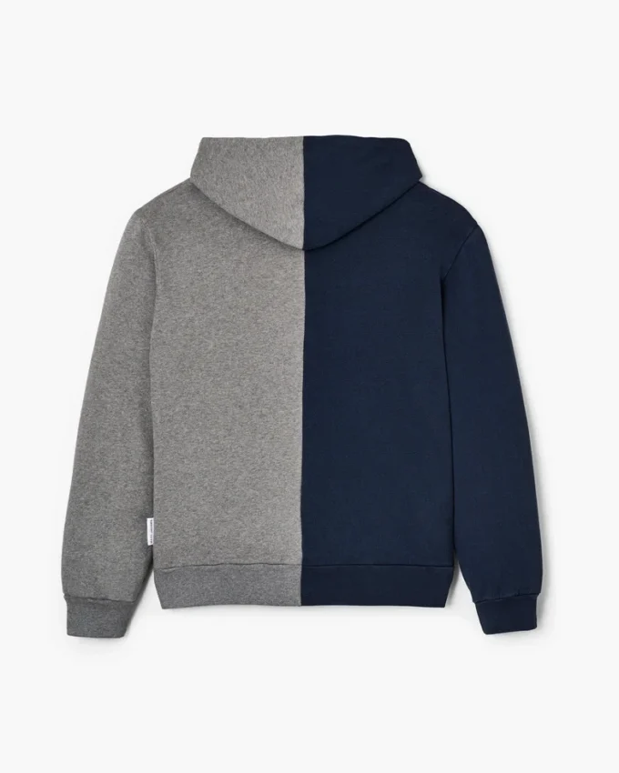 Felpa con cappuccio e zip A.P.C. X Marc Jacobs Split Crest