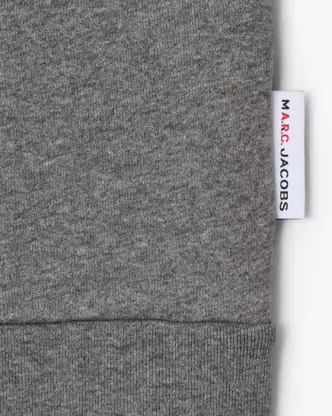 Felpa con cappuccio e zip A.P.C. X Marc Jacobs Split Crest
