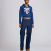 Felpa con cappuccio e zip aderente Icegirl
