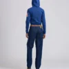 Felpa con cappuccio e zip aderente Icegirl