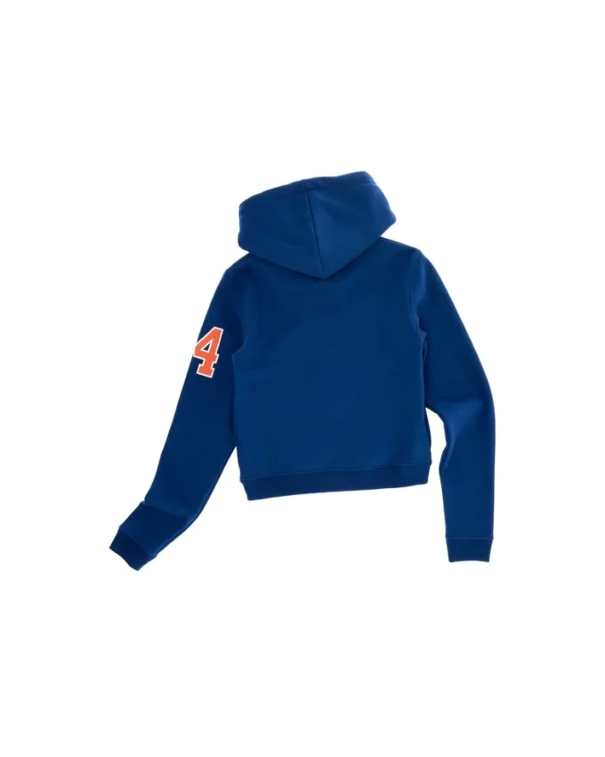 Felpa con cappuccio e zip aderente Icegirl
