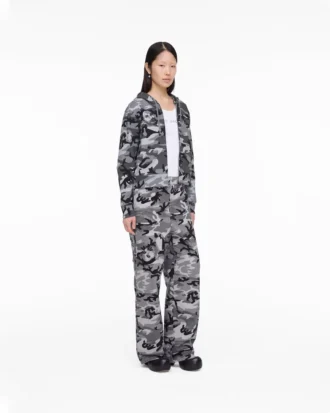 Felpa con cappuccio e zip Marc Camo