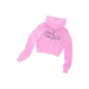 Felpa con zip in maglia felpata