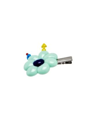 Fermaglio per capelli con fiore gonfio